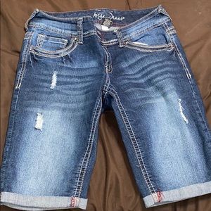 Bermuda Jean Shorts